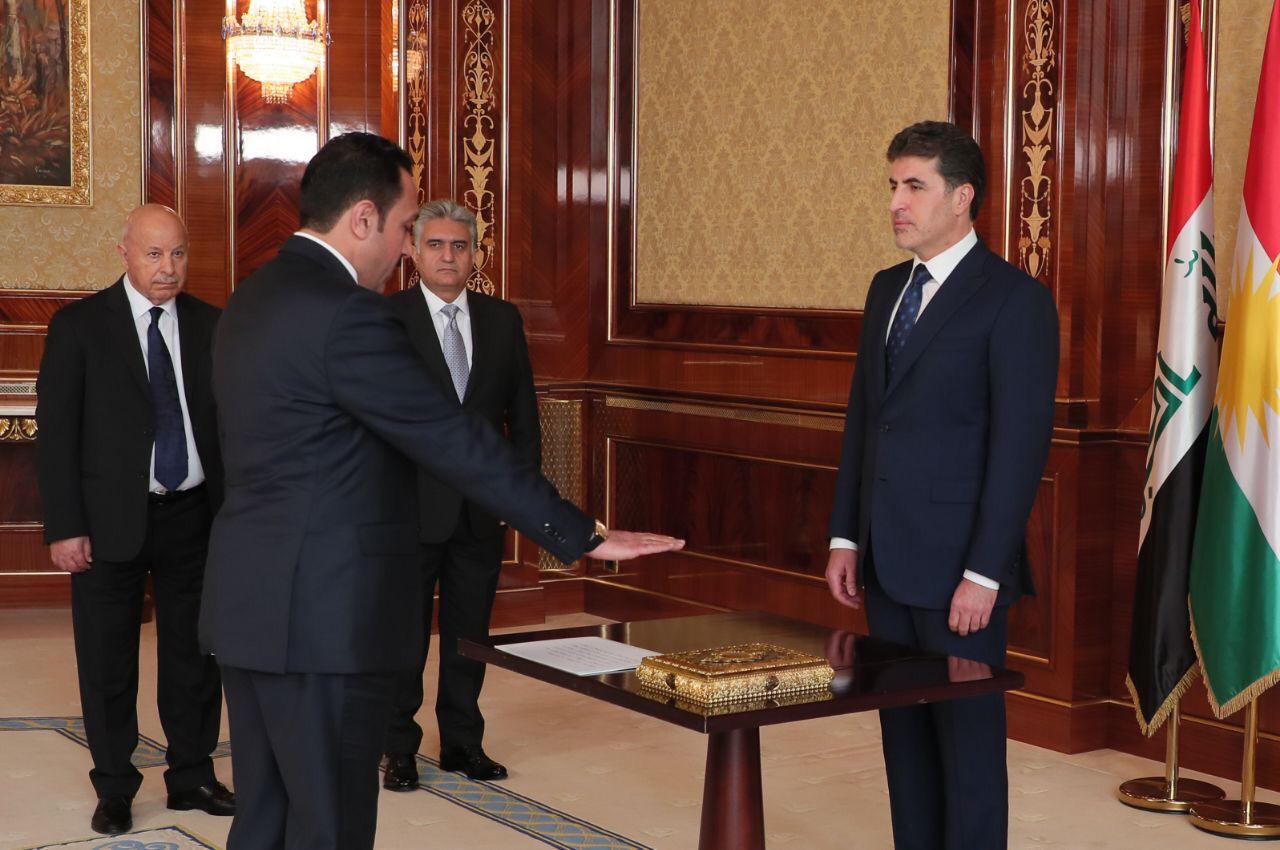 Erbil’s new Governor takes oath of office