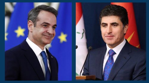 Kurdistan Region President and Greece’s Prime Minister discuss bilateral relations