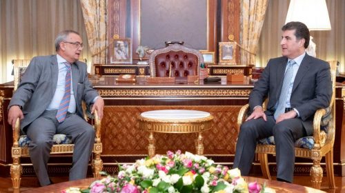 Kurdistan Region President receives Spain’s Ambassador