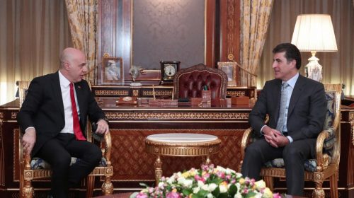 Kurdistan Region President receives Turkey’s Ambassador