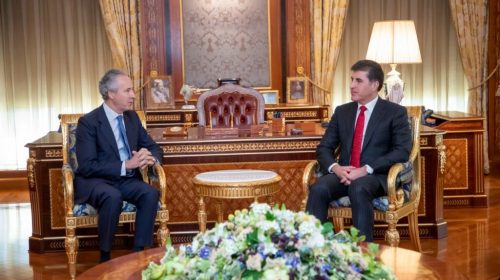 Kurdistan Region President receives Ambassador of Spain