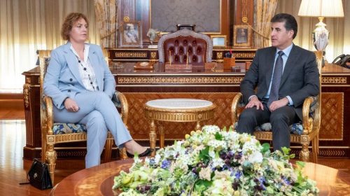 Kurdistan Region President meets with Head of EU Liaison Office