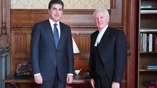 Kurdistan Region President meets with Speaker of the House of Lords