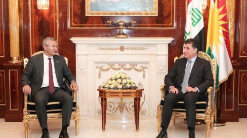 Kurdistan Region President receives a delegation from Turkey’s Republican People’s Party (CHP)