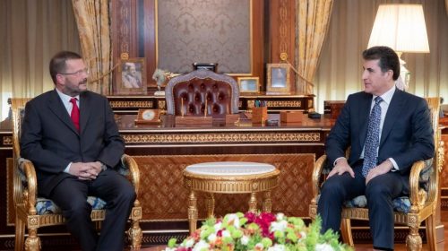 Kurdistan Region President receives Consul General of Hungary