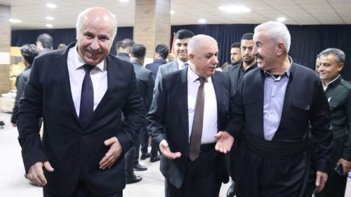 شاندێکی سەرۆکایەتیی هەرێم سەردانی پارتی کرێکاران و ڕەنجدەران دهكات