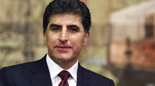 President Nechirvan Barzani congratulates the Duhok Football Club