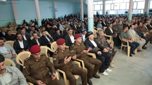 شاندێکی سەرۆکایەتیی هەرێمی کوردستان بەشداری لە پرسەی پێنج پێشمەرگەدا دەکات