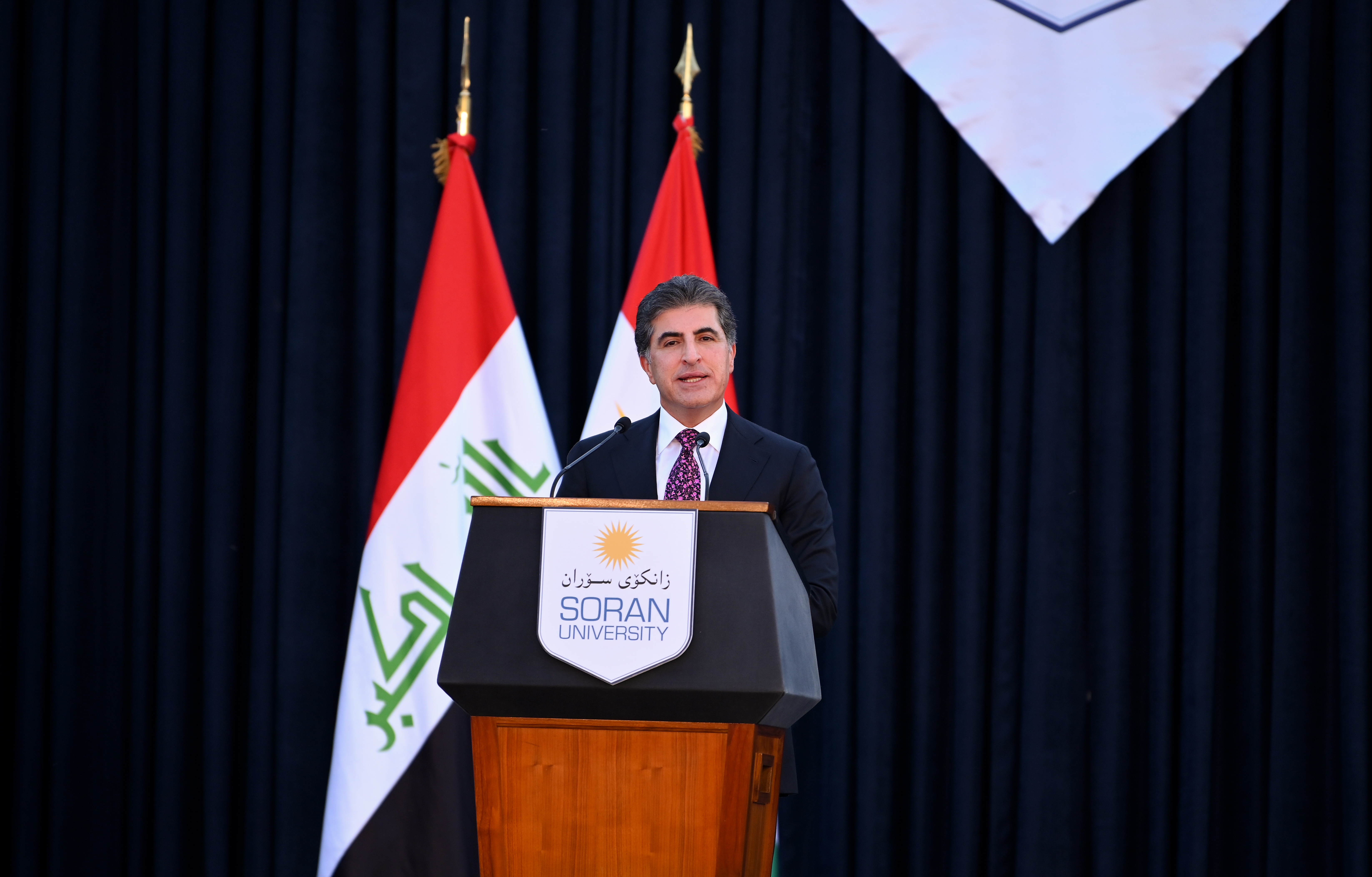 President Nechirvan Barzani to university graduates: The future of the country lies in your hands